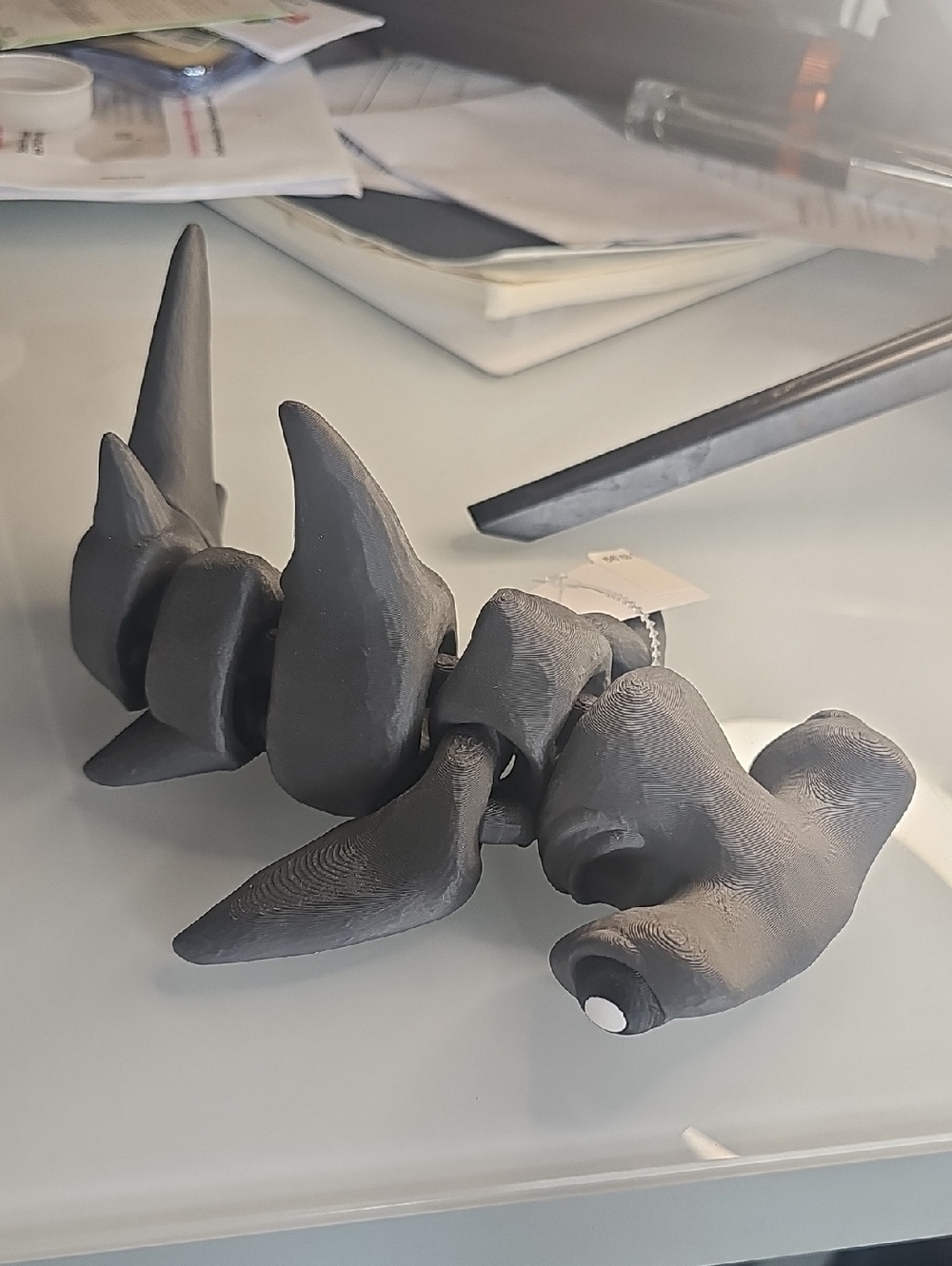 3d Printed Hammerhead Shark Skeleton